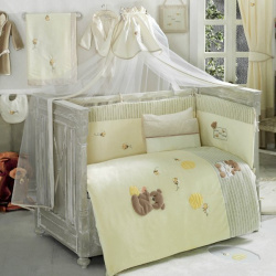 Комплект  из 4-ти предметов серии "Honey Bear"